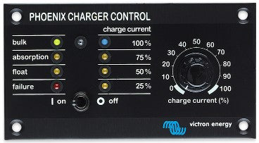 Victron Phoenix Charger Kontroller shown in product view