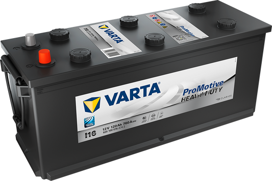 Varta Promotive Black Batteri 12V 120Ah 760Cca +Høyre I16 shown in product view