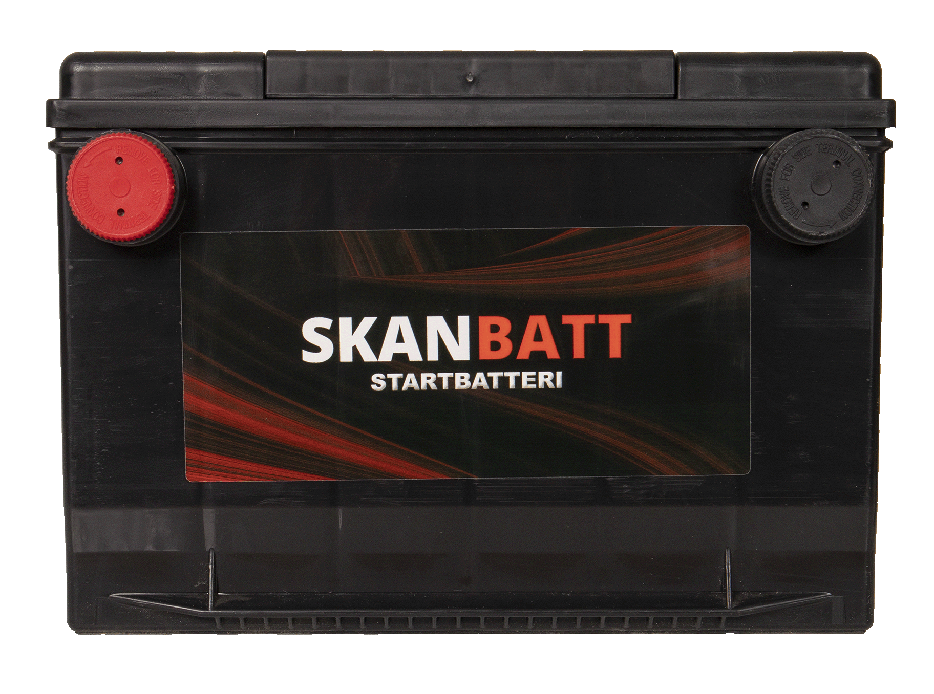 Skanbatt Startbatteri 12V 80Ah 800Cca +Venstre shown in angle view