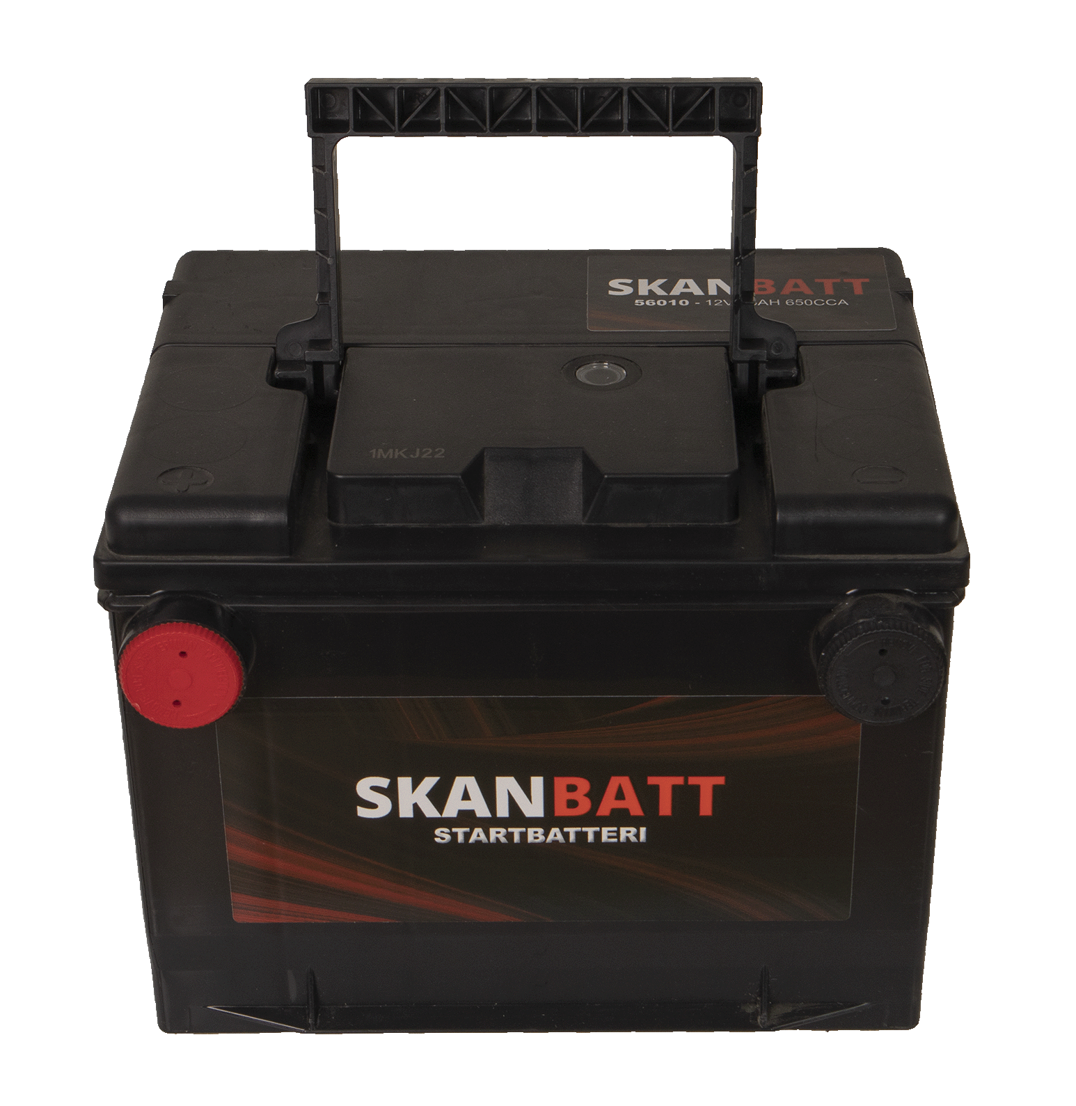 Skanbatt Startbatteri 12V 65Ah 650Cca +Venstre shown in angle view