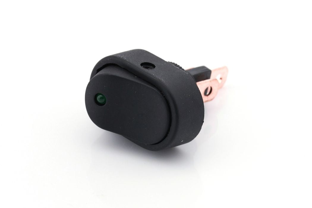 Vippebryter 12V / 16A Led Grønn På-Av shown in product view