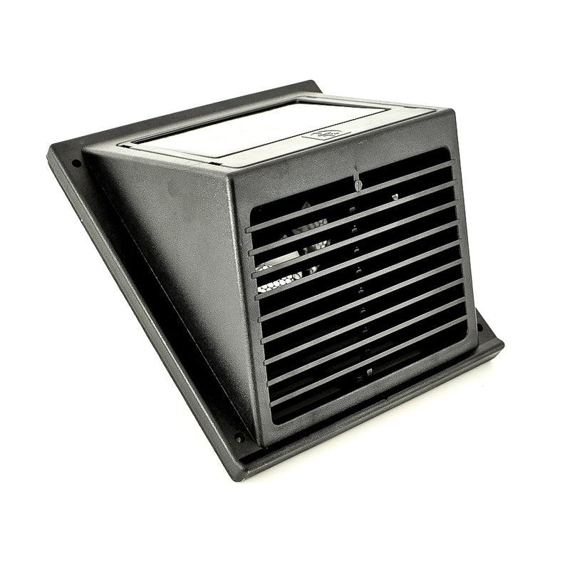 Wattstunde Solventilator Veggmodell Svart shown in product view