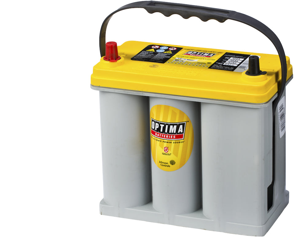 Optima Agm Yellow Top 12V 38Ah 460Cca +Venstre 8070-176 shown in product view