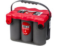 OPTIMA AGM Red Top 12V 50AH 815CCA (254x185x184mm) +vänster 8078-209
