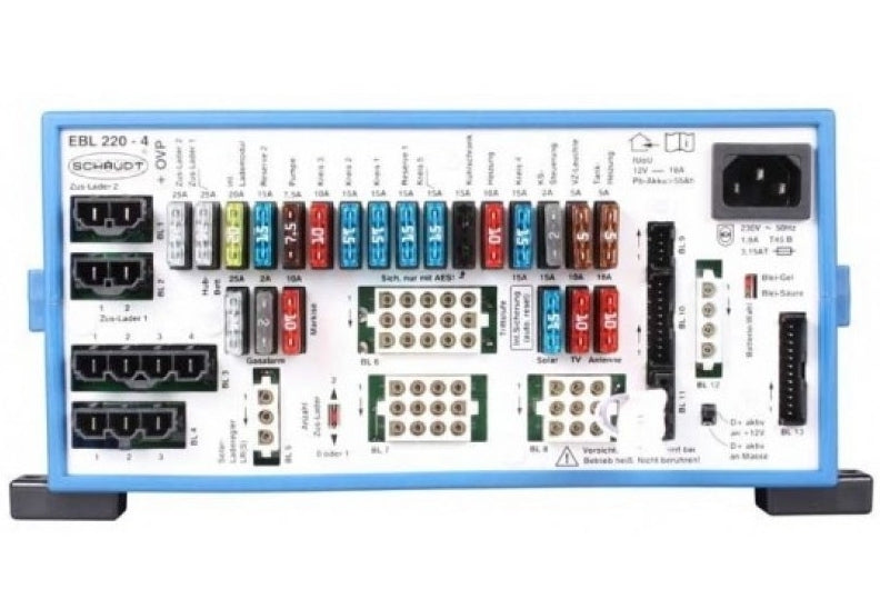 Schaudt Ebl220-4 Strømsentral For Bobiler (9990231) shown in product view