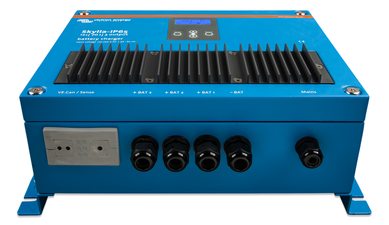 Victron Skylla Ip65 12V 70A 3 Kanaler shown in detail view