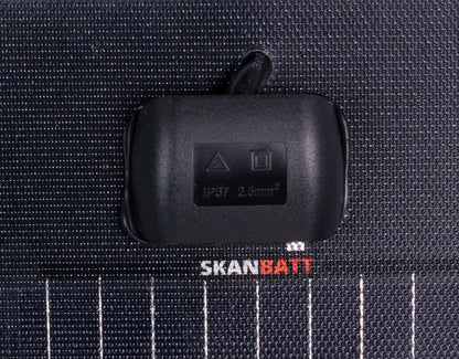 Skanbatt Fleksibelt Solcellepanel 110W - Etfe - 1140X540X3Mm label detail