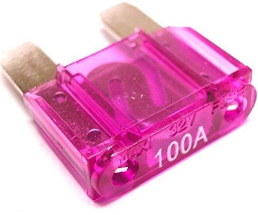 Maxi Bladsikring 100A Lilla shown in product view