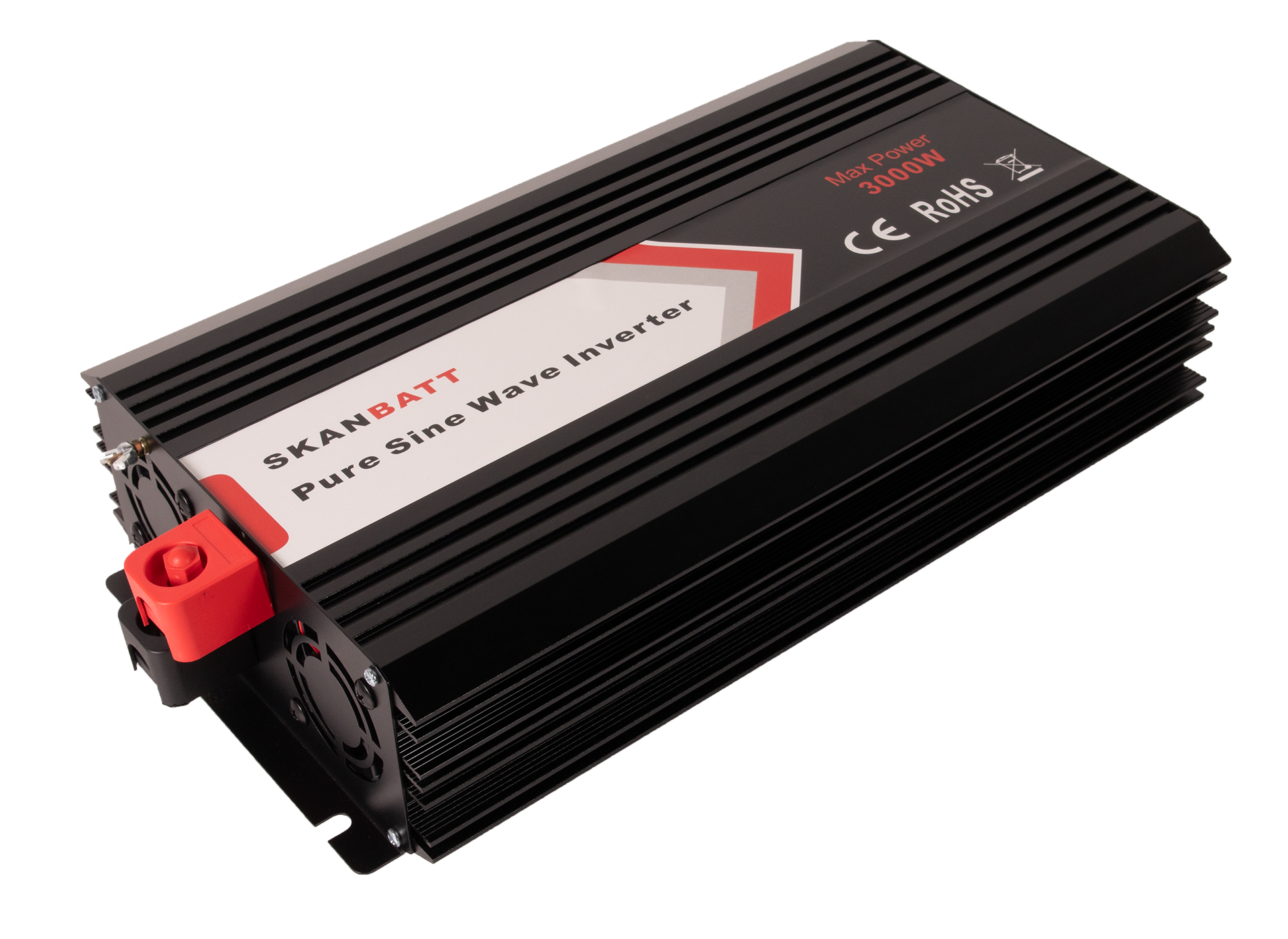 Skanbatt Inverter 12V 3000W (6000W) Ren Sinus M/Trådløs Fjernkontroll shown in product view