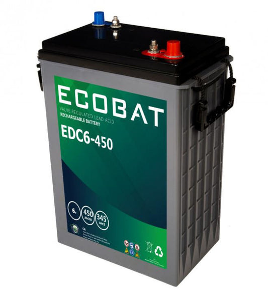 Ecobat Edc6-450 Agm Deep Cycle 6V 450Ah shown in product view