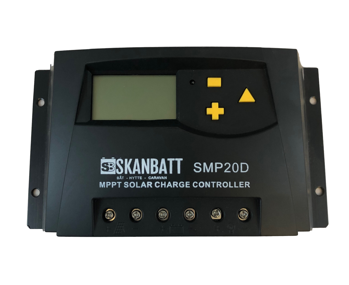 Skanbatt Mppt Solcelleregulator 12/24V 20A Med Display shown in product view