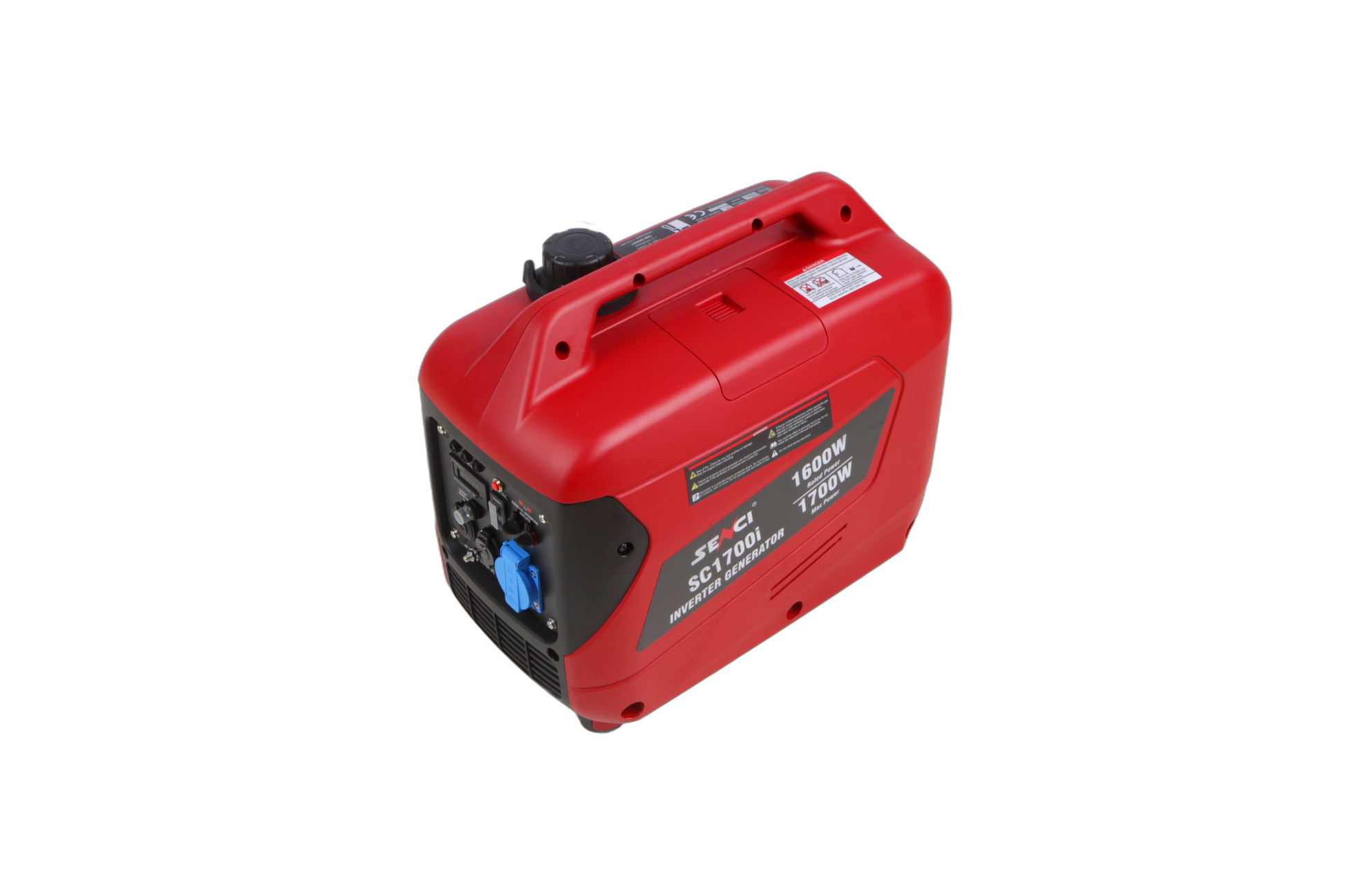 Senci Sc1700I Inverter Aggregat - Bensin - Max 1700W - inkl. klargjøring shown in angle view
