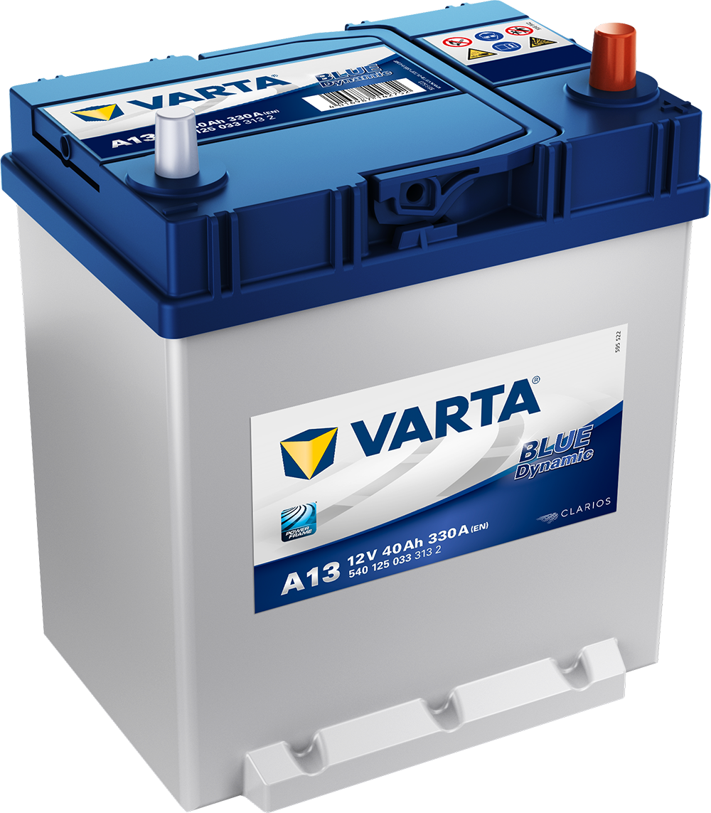 Varta Blue Dynamic Batteri 12V 40Ah 330Cca +Høyre A13 shown in product view