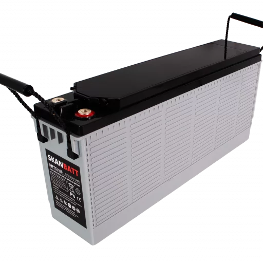 RITAR AGM Batteri 12V 100AH - Frontterminaler