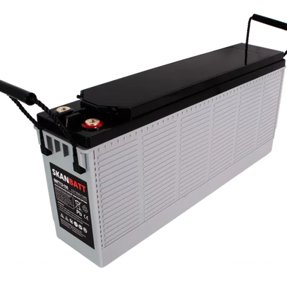 RITAR AGM Batteri 12V 100AH - Frontterminaler