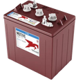 TROJAN Deep Cycle Traktionsbatteri 6V 225AH (262x181x283mm) +diagonalt (skruvpol) (T105)