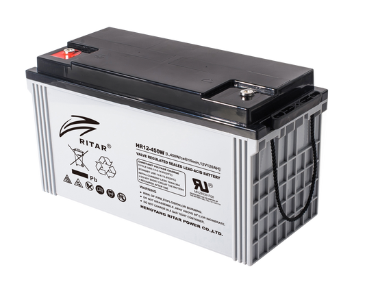 Ritar High Rate Agm Batteri 12V 120Ah M8 shown in product view