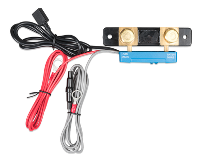 Victron Smartshunt Ip65 500A/50Mv Batterimonitor M/Bluetooth shown in angle view