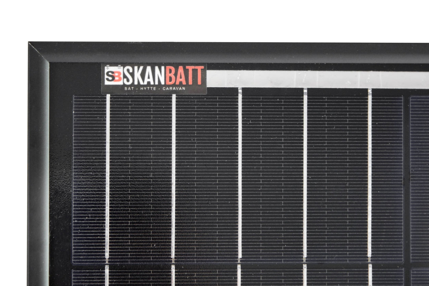 Skanbatt Solcellepanel 110W - All Black - Mono - Perc - 1070X550X30Mm shown in detail view