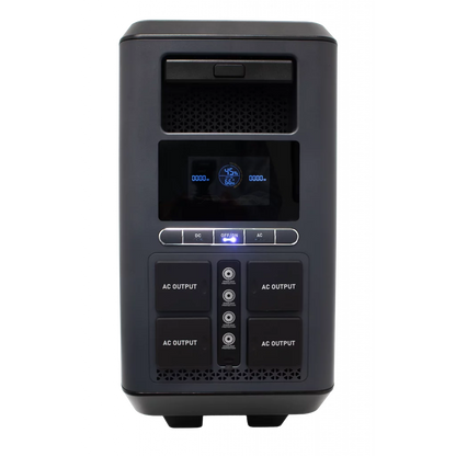 SENCI Lithium LPS 3840Wh Power Station med 3600W (7200W) sinus inverter