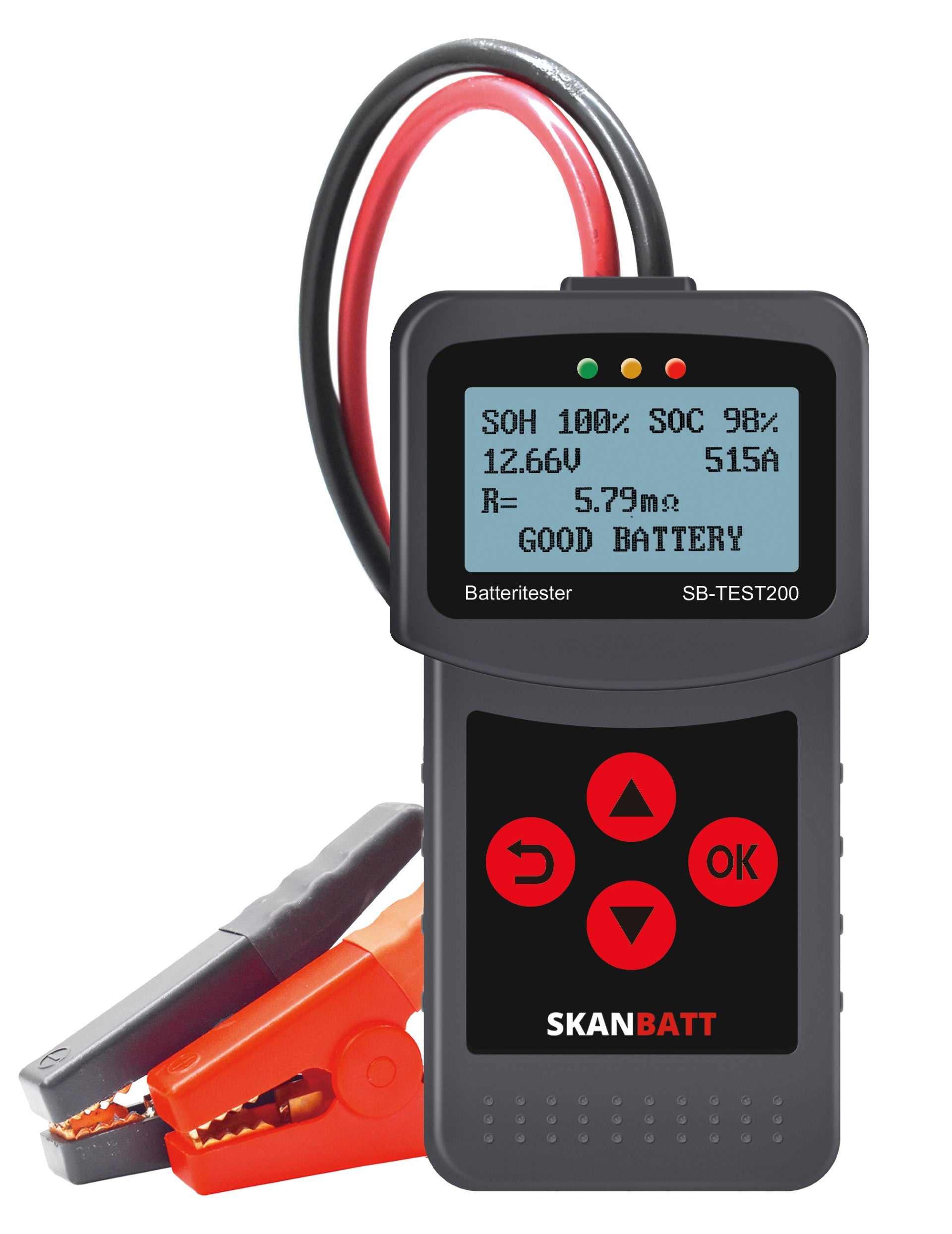 Skanbatt Elektronisk Batteritester - Budget shown in product view