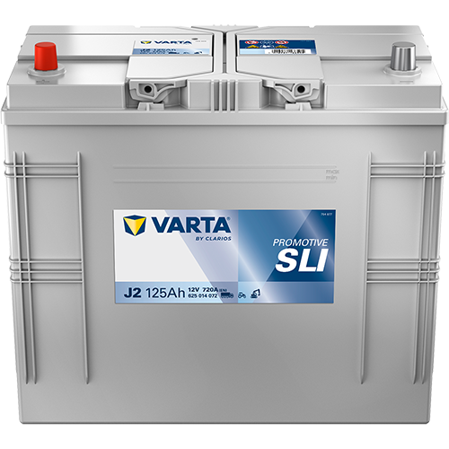 Varta Promotive Black Batteri 12V 125Ah 720Cca +Venstre J2 shown in product view