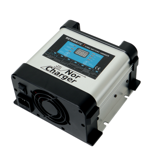Nor Charger Pro Serie Elektronisk Batterilader 12V 10A 2-Kanaler shown in product view