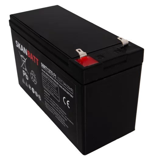 RITAR AGM Batteri 12V 7AH (151x65x94mm) F2
