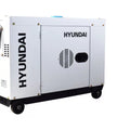 Hyundai Dhy8600Se-T Strömaggregat 7900W - Elektrisk start - Diesel