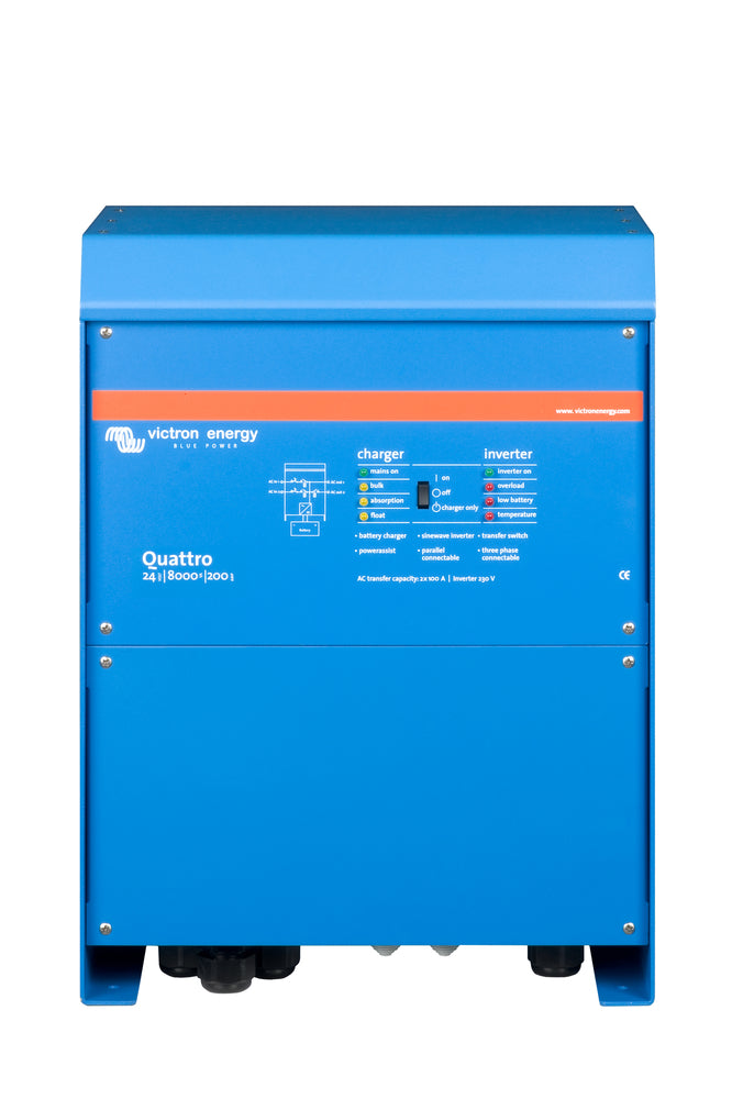 Victron Quattro 24/8000/200-100/100 Kombinert Batterilader Og Inverter shown in product view