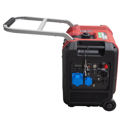 SENCI SC4500i Inverter Aggregat - Bensin - Max 4500W - ATS / Relestyring - Elektrisk start