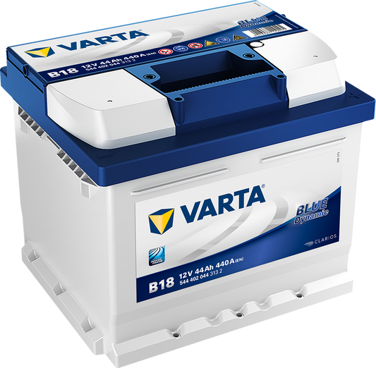 Varta Blue Dynamic Batteri 12V 44Ah 440Cca +Høyre B18 shown in product view