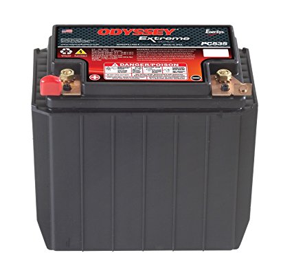 Odyssey Pc535 Agm Batteri 12V 14Ah 200Cca +Venstre shown in product view