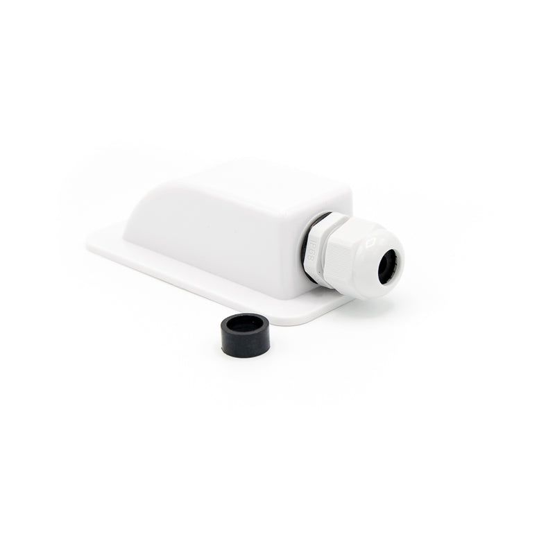 Kabelgjennomføring Hvit (Enkel) shown in product view
