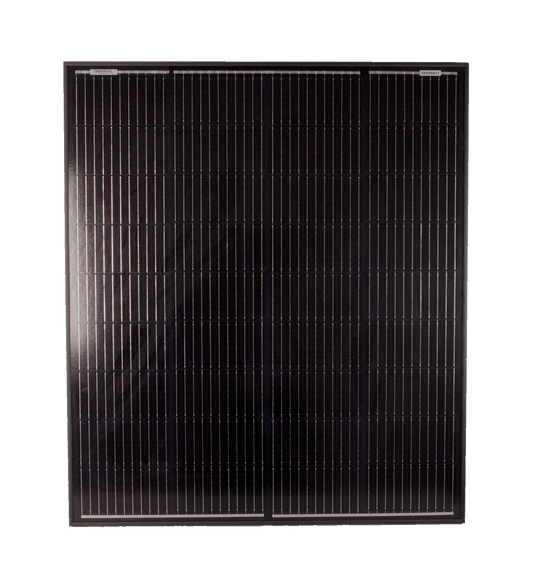 SKANBATT Solcellepanel Mono 130W Sort - 885x765x30mm