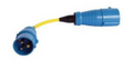 Adapterkabel 16A till 32A/250V CEE/CEE