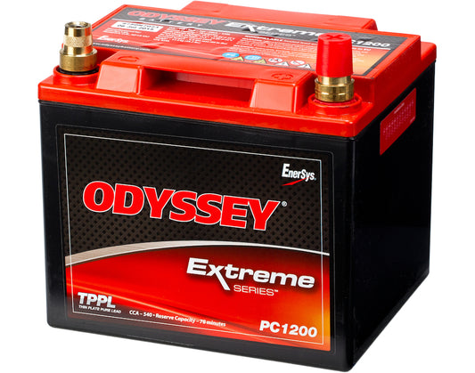 Odyssey Pc1200 Agm Batteri 12V 42Ah 540Cca +Høyre shown in product view