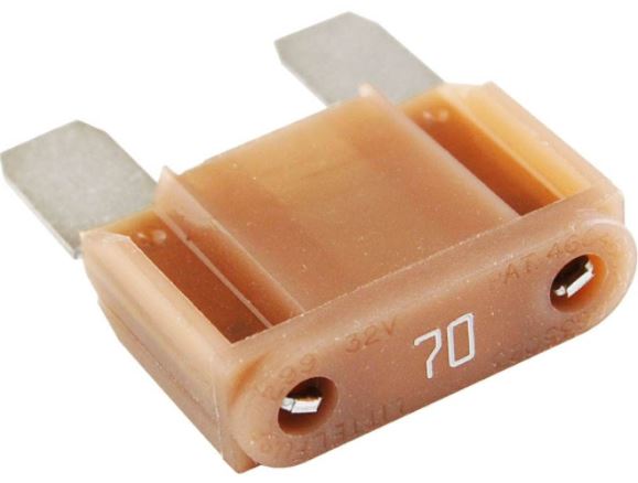 Maxi Bladsikring 70A Brun shown in product view