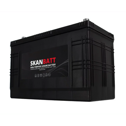 SKANBATT Dual Purpose 12V 110AH 960CA (346x173x227mm) +R