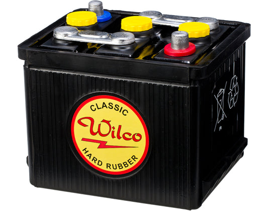Wilco HR Classic 6V 77AH 360CCA +diagonalt shown in product view