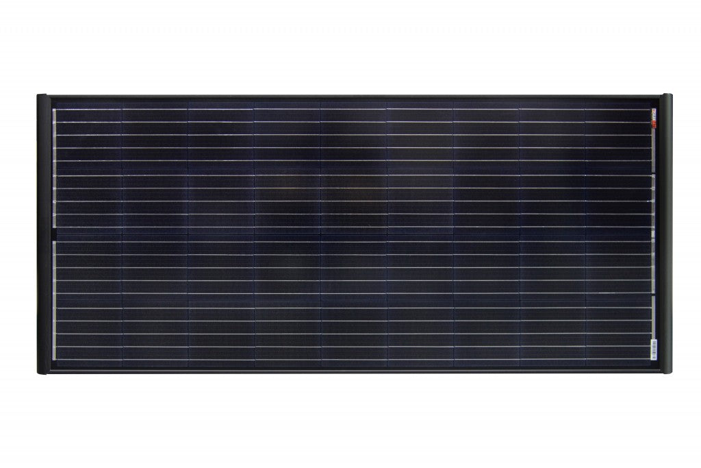 Skanbatt Aero 150W Panel Med 7M Kabel Og Fastmonterte Spoilere - Slim shown in detail view