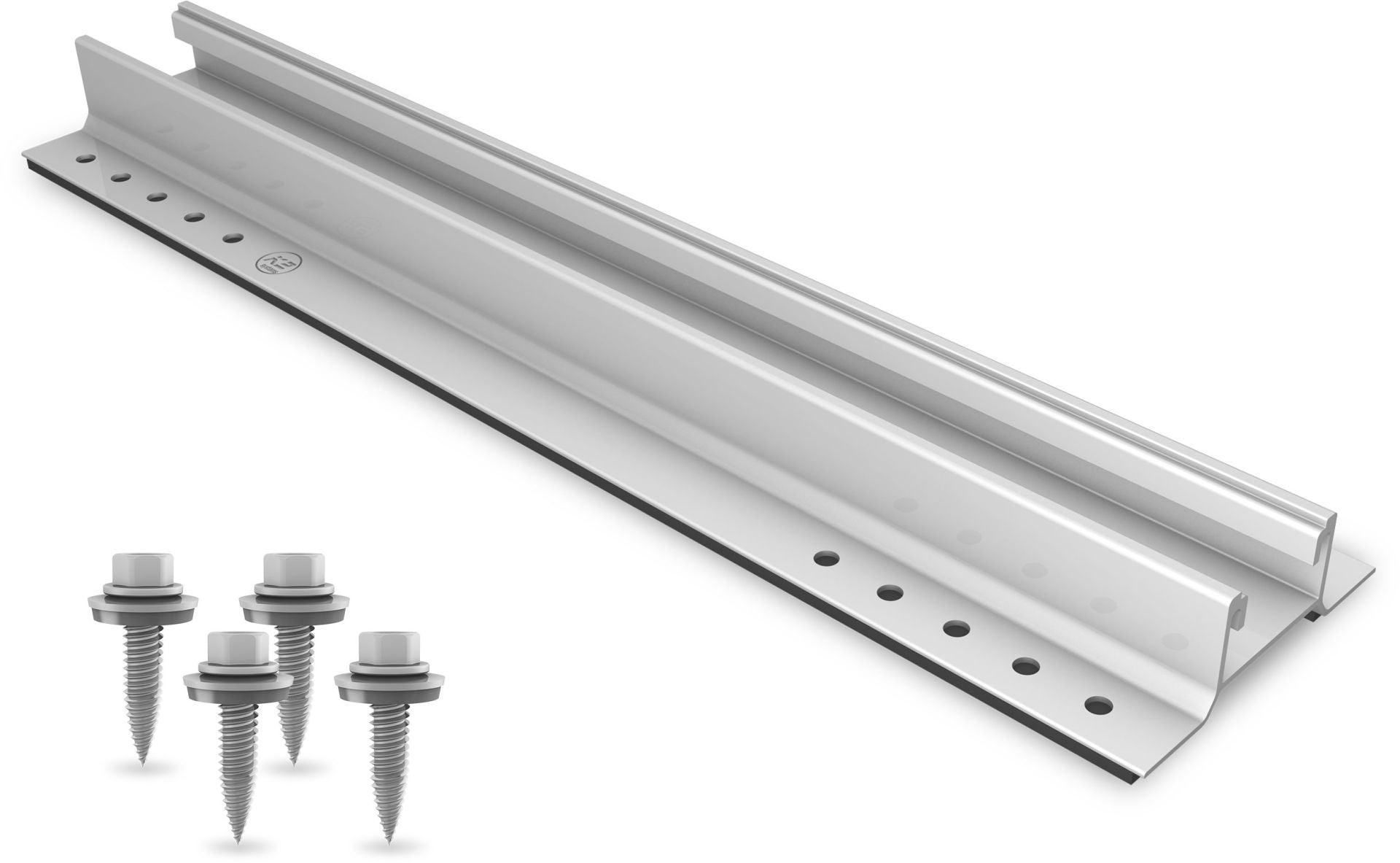 K2 Minirail Mk2 Set (Rail + 4 Skruer) shown in product view