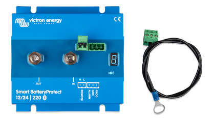 Victron Smart Battery Protect 12/24V 220A shown in angle view
