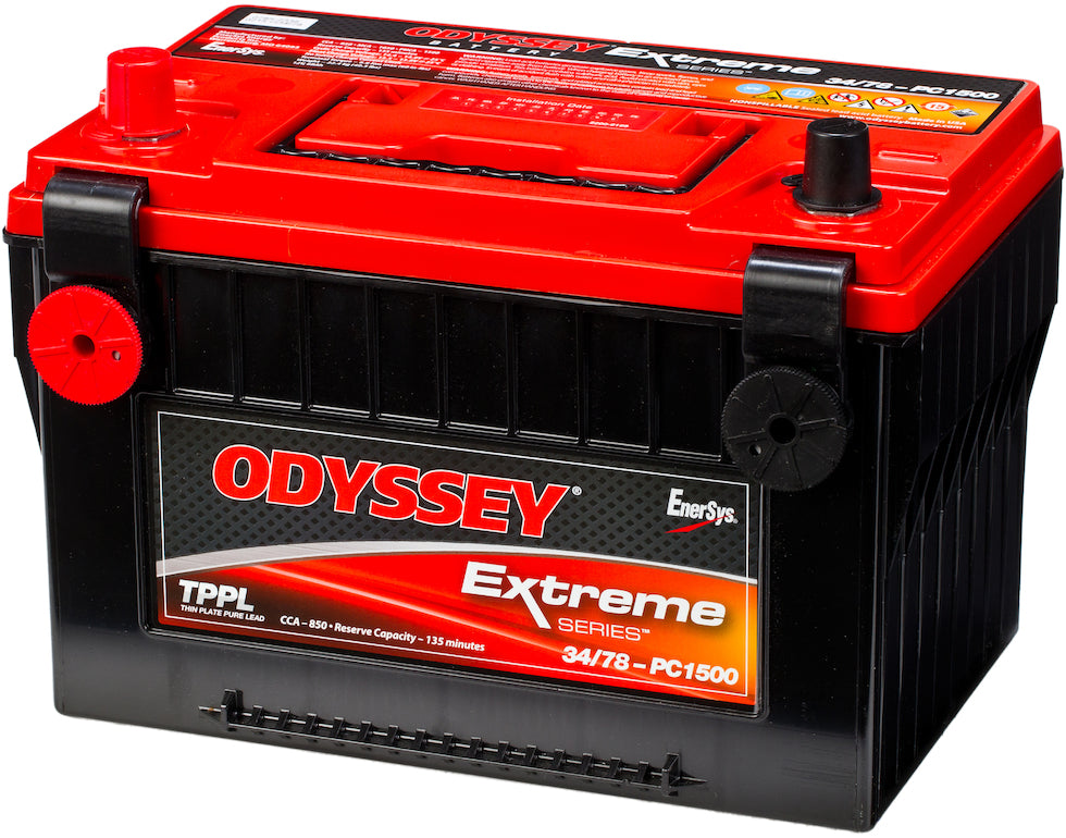 Odyssey 34/78 Pc1500 Agm Batteri 12V 68Ah 850Cca +Venstre (Sidepoler) shown in product view