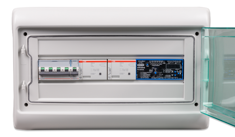 Victron Anti-Islanding Box 63A Single And Three Phase shown in detail view