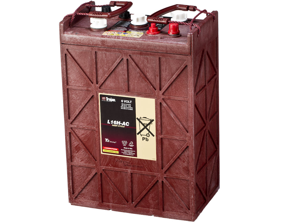 Trojan Deep Cycle Traksjonsbatteri 6V 435Ah +Diagonalt shown in product view