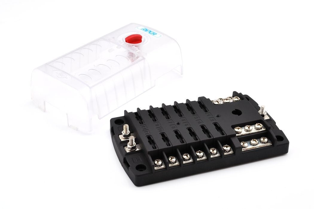 Sikringsholder For 12 Bladsikringer Med Negativ Krets - Standard (39 0078) shown in product view
