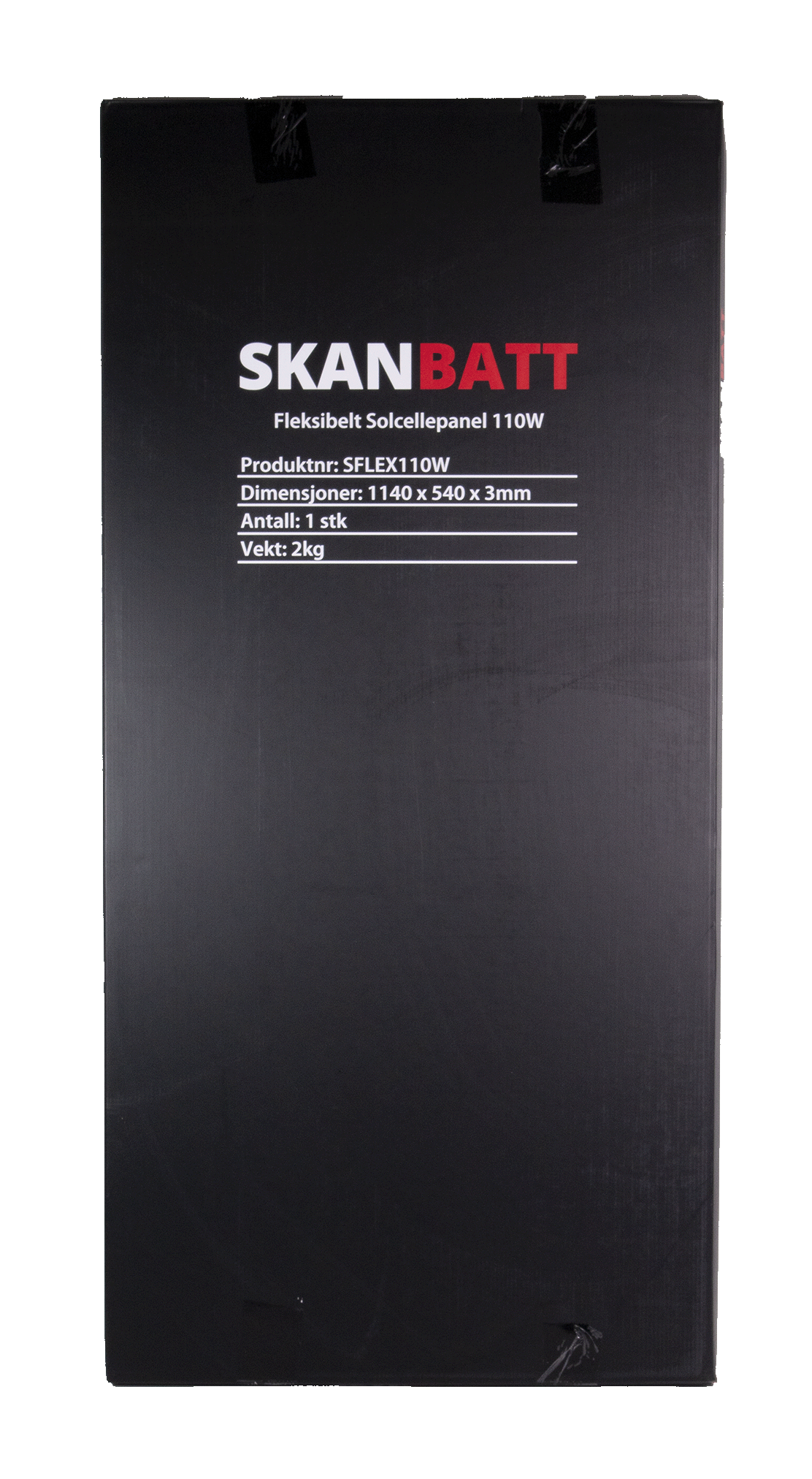 Skanbatt Fleksibelt Solcellepanel 110W - Etfe - 1140X540X3Mm shown in detail view
