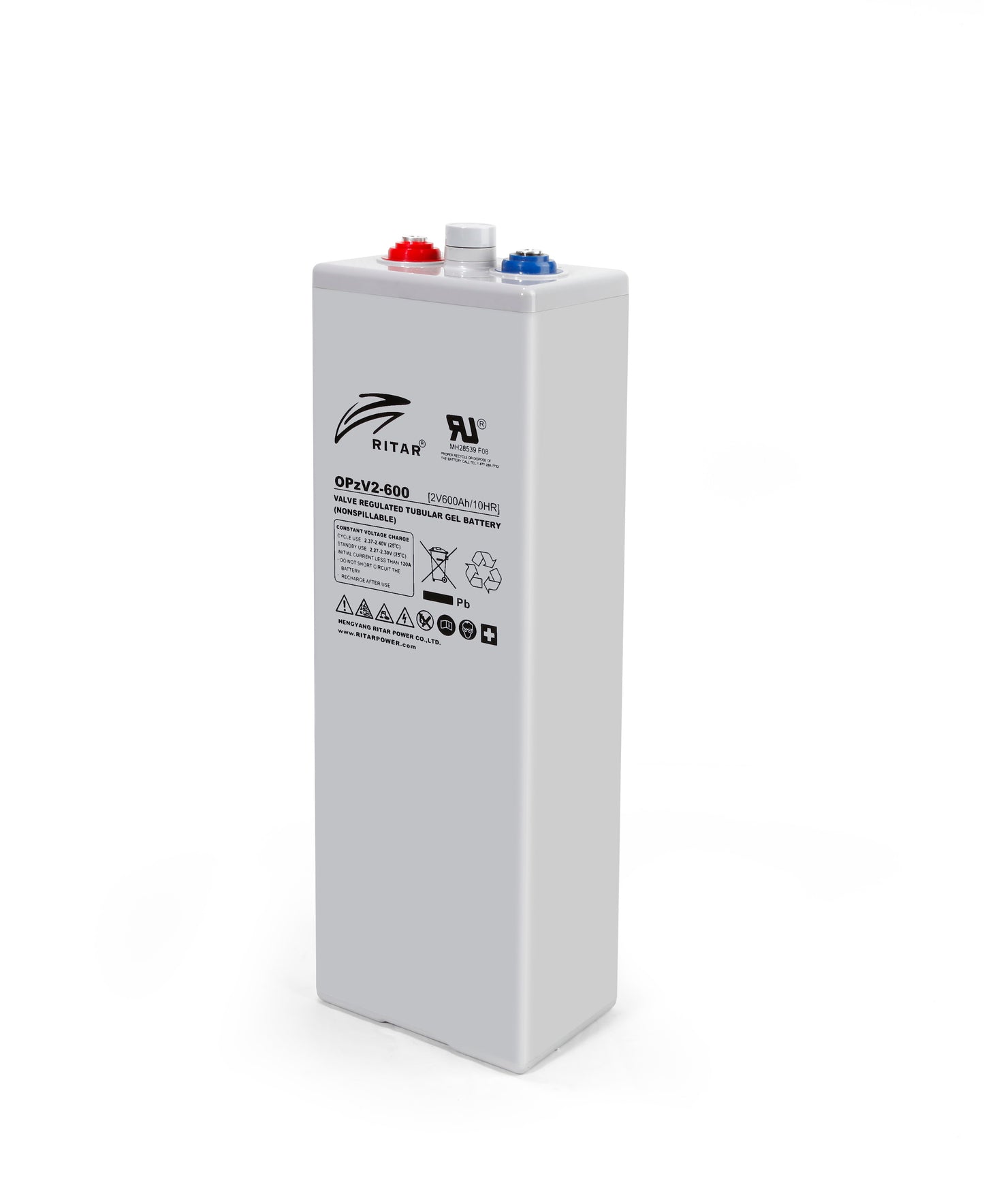 Ritar Opzv Serien Gel Batteri 2V 770Ah shown in product view