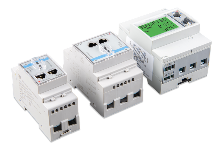 Victron Energy Meter Em24 - Ethernet shown in detail view